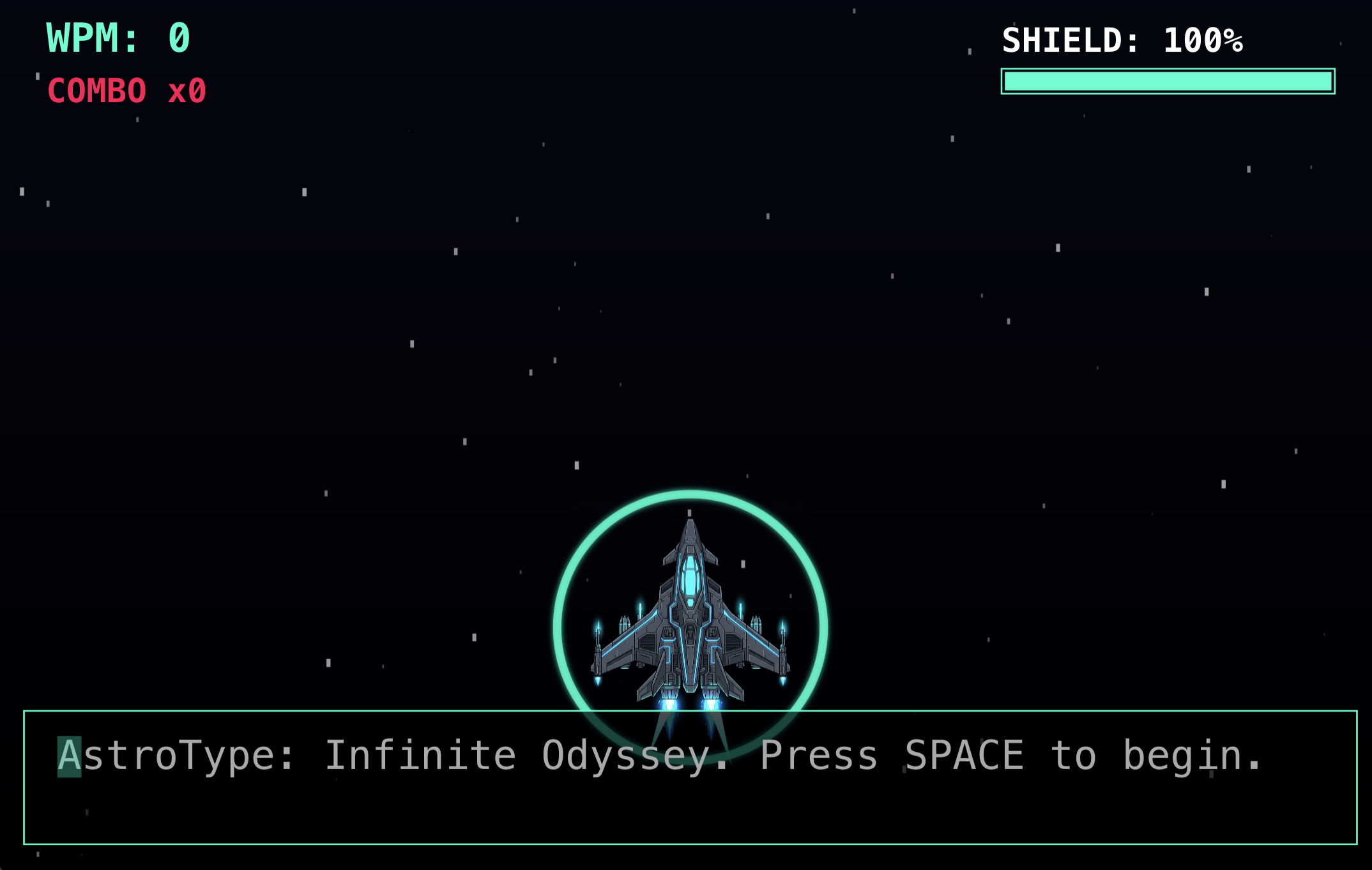 🌌 AstroTyper: Infinite Odyssey