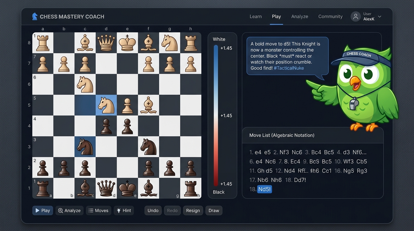♟️ Beat Oscar at Chess
