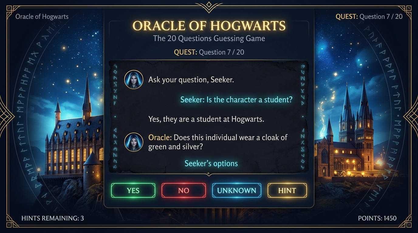 🧙‍♂️ Oracle of Hogwarts